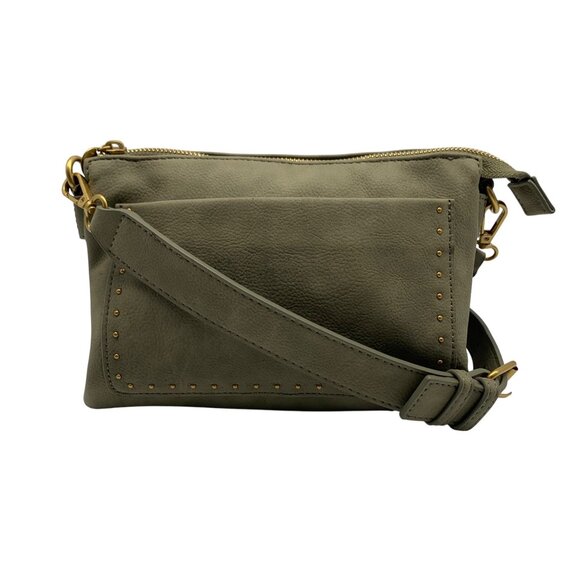 Style & Co Sage Hazy Double Compartment Crossbody Bag - Picture 1 of 12